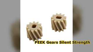PEEK Gears: Precision Molded Strength